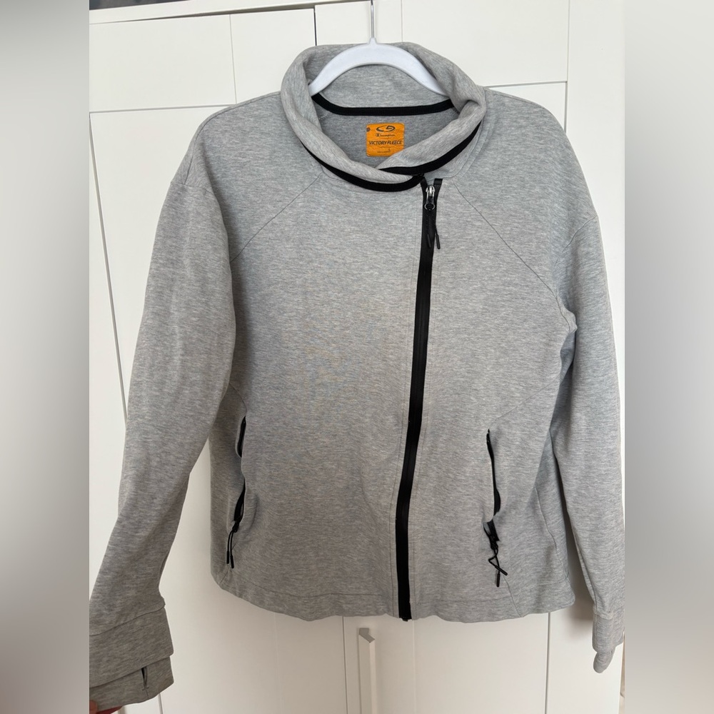 Icebreaker Gray Zip-Up Jacket